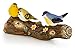 VP Home Birds on a Log Solar Powered LED Outdoor Decor Garden Light Great Addition for Your Garden, Solar Powered Light Garden, Gifts for Outside Patio Lawn