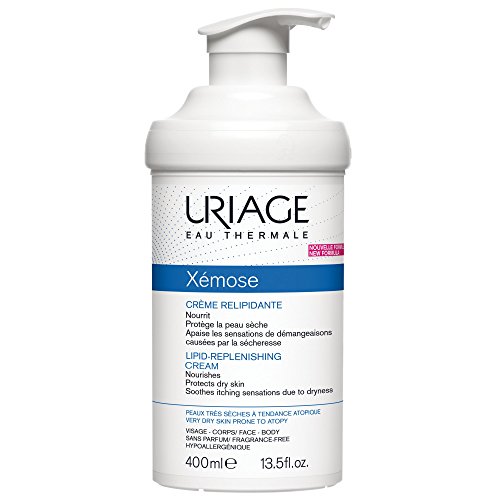 Uriage XÃ©mose Lipid-Replenishing Anti-Irritation Cream For Very Dry Sensitive And Atopic Skin (Nourishes, Protects, Soothes Itching Sensations) 13.5 oz