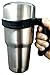 EasyShopForEveryone Solid Plastic Handle for 30-Ounce Rambler Tumbler - Black