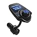 FM Transmitter , Parihy Wireless In-Car Bluetooth Car Kit Adapter W 1.44 Inch Display, USB Charger, Hands Free Calling, TF/SD Card Mp3 Player for iPhone, Samsung, iPad, Any Bluetooth Devices (T10)