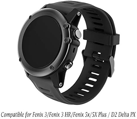 armin Fenix 3/Fenix 5 x reloj banda, Yayuu suave silicona reloj ...