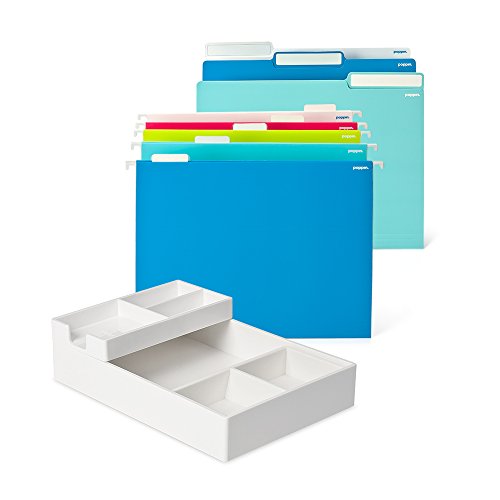 Poppin White Fully Loaded Stow 3Drawer File Pricepulse