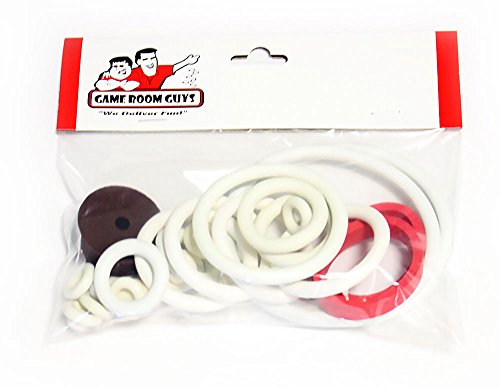 Game Room Guys Gottlieb 300 Pinball White Rubber Ring Kit
