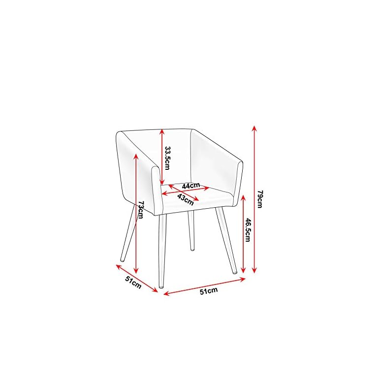 Esszimmerstuhl aus Stoff (Samt) Farbauswahl Retro Design Stuhl mit