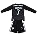 FCRM REAL MADRID #7 RONALDO KIDS BLACK LIMITED EDITION LONG SLEEVE SOCCER JERSEY & SHORTS YOUTH SIZES