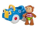 Early Learning Centre Toybox Monty Monkey and His Motor Car Baby Toy