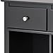 Black Living Room Console