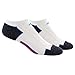 adidas Men's Climacool II No Show Socks (2 Pack), One Size, White/Shock Blue/Bold Orange/Black-Onix Marl