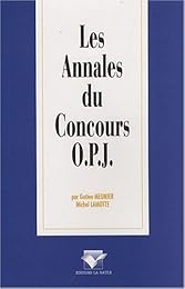Les  annales du concours OPJ