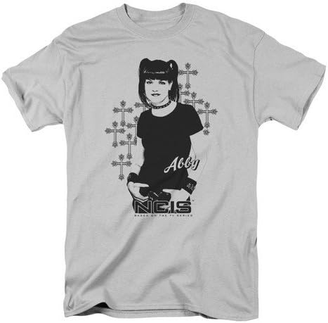 Trevco Ncis-Abby Sciuto - Short Sleeve Adult 18-1 Tee - Silver, 2X