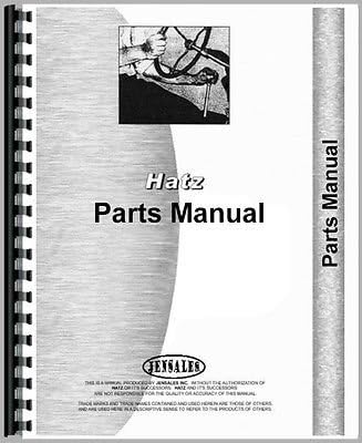 New Hatz models E &amp; ES Tractor Engines Parts Manual