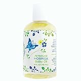 Mummy's Miracle Hypoallergenic, All Natural Moringa Baby Oil Non-Greasy No Parabens, Pediatrician Recommended, 4 oz