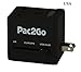 Pac2Go Universal Travel Adapter with Dual USB Charger - All-in-One Surge/Spike Protected Electrical Plug with Fast Charging USB Ports, International Power Socket works in 192 Countries - 2XUSB