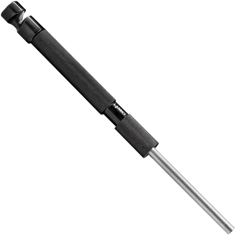 Lansky Sharpeners Tactical Sharpening Rod - Black