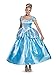 Disguise Women's Cinderella Prestige Adult Costume, Blue, Medium