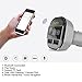 Miuko Wireless FM Transmitter Bluetooth Transmitter Radio Adapter Car Kit Support SD Card with Dual USB Car Charger for Iphone and Android