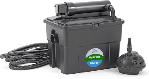 Pontec MultiClear Set 5000 Durchlauffilter mit Filterpumpe