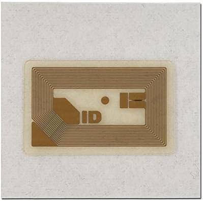 Identiv NTAG213 Clear Wet NFC Inlay - 12 x 19 mm Rectangle