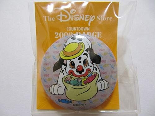 Amazon ディズニーストア 1999年限定 101匹わんちゃん ピエロ 缶バッジ アニメ 萌えグッズ 通販