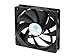 Silverstone Tek 120mm High Airflow and Less Noise with 9-Bladed Design Computer Case Fan Cooling, Clear FN121-P