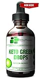 Keto Green Drops | Advanced Diet Drops for Men and Women. with African Mango and More. Carb Blocker Drops. Works with All Diets Including Keto (Ketogenic) Appetite Suppressant | VitaPharm Nutrition