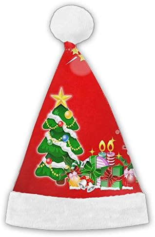 ERNBAQ Christmas Santa Hat Christmas Magician Holiday Theme Hats Printed For Adults And Children