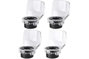 Eyech 4Pcs Rotary Tool Shield Attachment Accessories for Electric Grinder, Grinder Cover Drill Guard Case, Safety Electric Dr