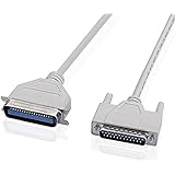 SIENOC DB25 Male to Centronics 36 Female Parallel Printer Cable IEEE1284 LPT Parallel Printer (9ft 2.7m)