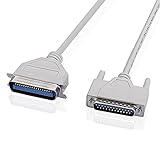 SIENOC DB25 Male to Centronics 36 Female Parallel Printer Cable IEEE1284 LPT Parallel Printer (9ft 2.7m)