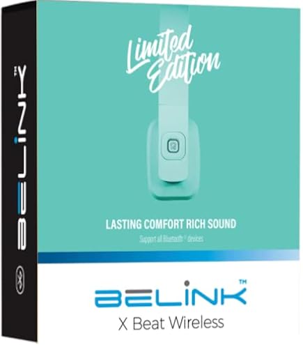 BELINK X Beat Wireless ワイヤレス　ヘッドホン 41rutyYOFgL._AC_UL495_SR435,