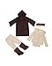 Obi Wan Kenobi Jedi Child Halloween Cosplay Costume,Small