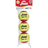 Penn QST 36 Felt Tennis Balls, 3 Ball Polybag
