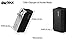 SHARKK 5000mAh Dual USB Battery Power Bank with Built in 3.4A Wall Plug Adapter and Shake Motion Activated for Smartphones and Tablets - Black