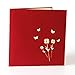 Paper Spiritz Sunflowers Pop up Card Birthday, Mother's Day Anniversary Thank You Card for Husband Daughter Wife, Graduation Sympathy Blank Card Wedding, with Envelopes all Occasions