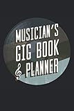 Musician's Gig Book & Planner: 6x9 Perpetual Calendar To Plan And Reference Music Bookings by LAD Graphics