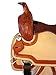 15 16 17 Floral Tooled Leather Horse Trail Pleasure Ranch Roper Roping Western Saddle (16 Inch)thumb 4