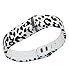 Smart Tech Store Leopard White Cheetah Leopard Syle Replacement Band With Clasp for Fitbit FLEX Only /No tracker/ Wireless Activity Bracelet Sport Wrist band for Fit bit Flex Bracelet Sport Arm Band Armband