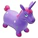 XKX Very Popular Baby Riding Toys,Jumping Horse Jia Jia Jia!Includes foot inflating pump (Purple, Unicorn)