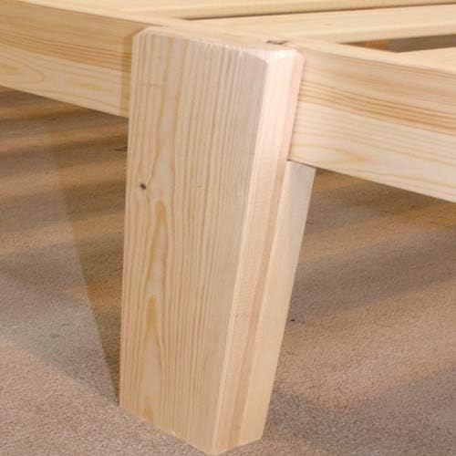 STRICTLY BEDS&BUNKS Limited Thor Pine Single Bed (Short) Single 2ft 6 (5ft 9 Length), Beige - Image 4