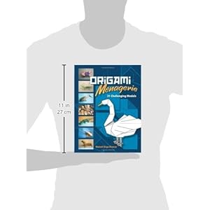 Origami Menagerie: 21 Challenging Models (Dover Origami Papercraft)