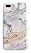 Recover Gemstone Marble iPhone 8 Plus/iPhone 7 Plus/iPhone 6 Plus Case. Soft Rubber Silicone Cover for iPhone 8/7/6 Plus (Gemstone)
