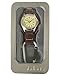 Dakota Leather Field Clip, Clip Watch, Leather Fob Strap, Lightweight Dress Watch, Outdoor Gifts for Men and Women, Use for Fishing, Golf and More, Clip On Watch