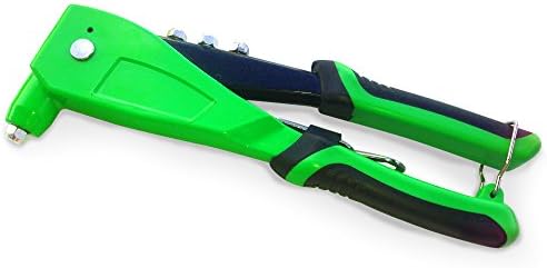 Oxean Professional 10.5" Hand Riveter Nut Tool with Soft Grip and Tempered Steel - Rivet Gun