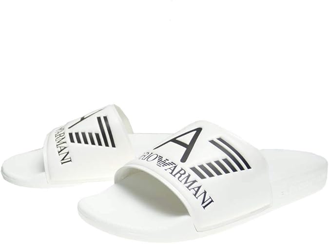 Amazon Emporio Armani エンポリオアルマーニ Ea7 メンズシャワーサンダル Xcp001 Xcc22 メンズ 43 並行輸入品 Emporio Armani エンポリオアルマーニ ビーチサンダル