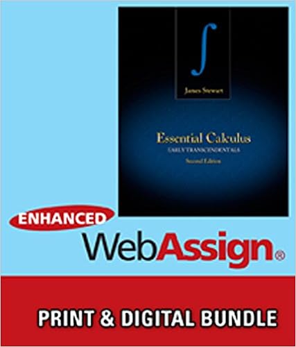 Bundle Essential Calculus Early Transcendentals 2nd Webassign