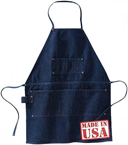 Legendary Work Horse Heavy Denim Apron-Black
