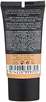Rimmel Lasting Matte Full Coverage Foundation 30ml 305 Buff view 2
