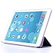 Besdata Ultra Thin Magnetic Smart Cover & Back Case for Apple iPad Air + Screen Protector + Cleaning Cloth + Stylus, Purple - PT4105