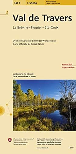 Download Carte de randonnée : Val Travers pédestre PDF