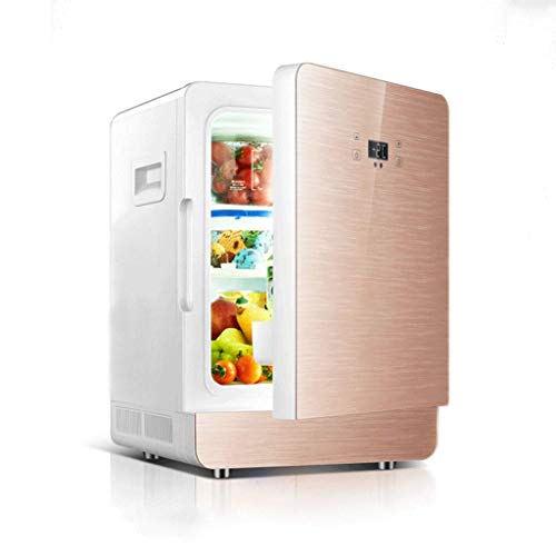 Click Here to See More Images Mini Fridges 20L Mini Car Heating And Cooling Small Refrigerator Mini Car Home Dual-use Dormitory Micro Refrigerator (single Dual Core) A+